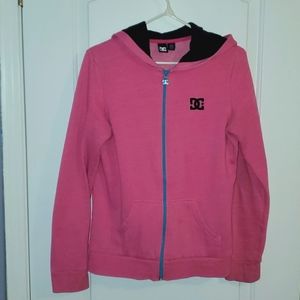 DC Women's Zip-Up Hoodie Size Large